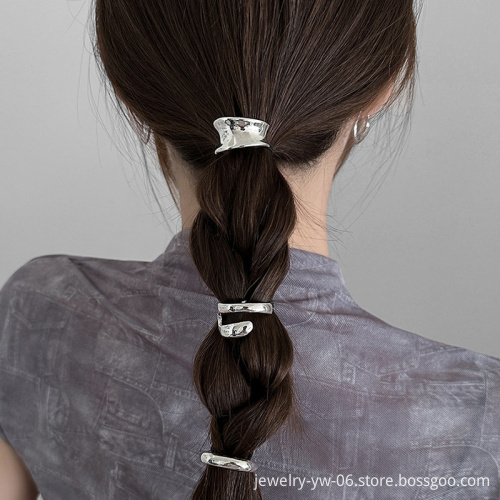 Luoyan Fashionable Rubber Band Hair Ties and Barrettes: Stylish Hair Accessories for Women