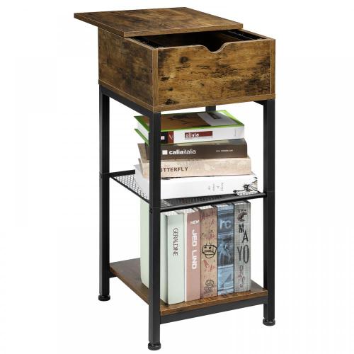 Living Room Multi-Functional Storage Table with Sliding Rail