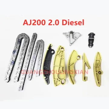 LR073745 Timing Chain Kit for Land Rover Models: Discovery Sport, Range Rover Sport, Evoque, and Velar with 2.0 Diesel AJ200D, 204DTA, and 204DTD Engine Types