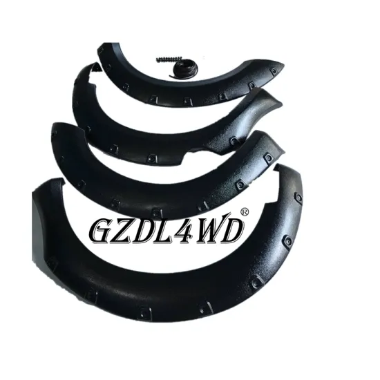 Textured Black ABS Fender Flare for Nissan Navara NP300 D40 2005-2012