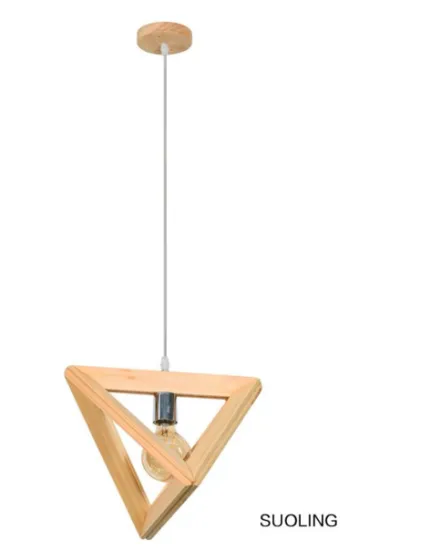 Led Wooden Kitchen Bar pendant lamp