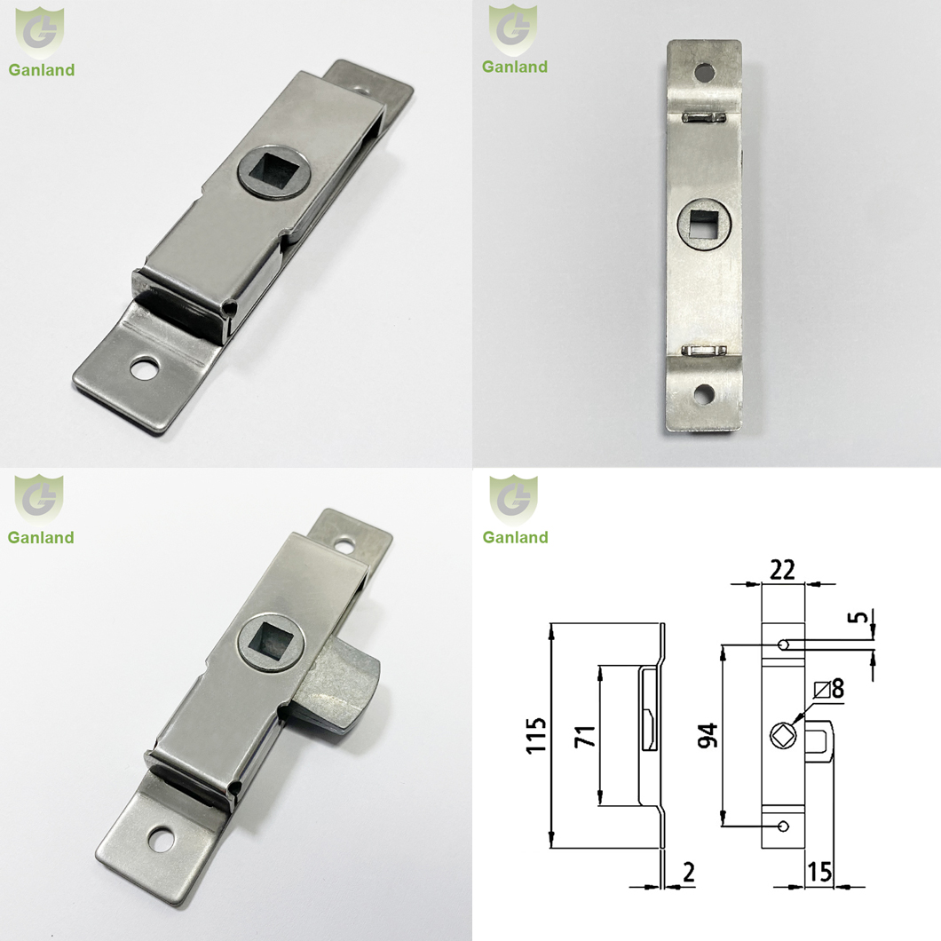 Stainless Steel Flat Rim Budget Lock