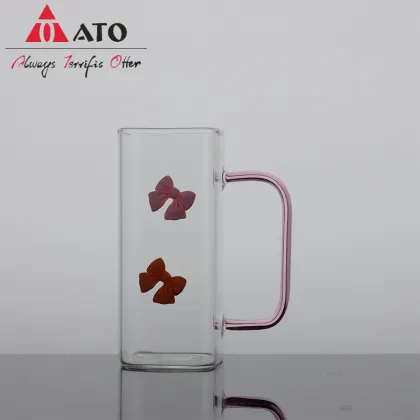 Girl's Water Straw Cup Wind Glass Cup
