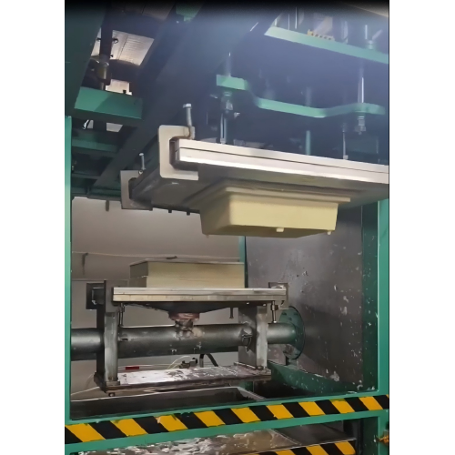 Máquina de formación de pulpa de rotación automática de una sola estación