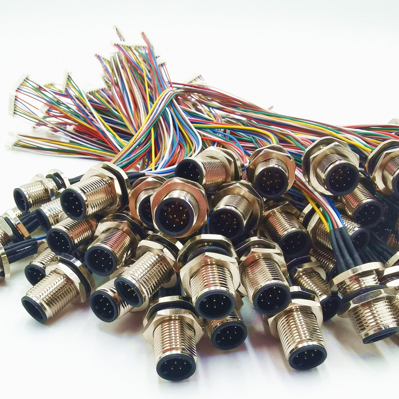M12 male female with cable