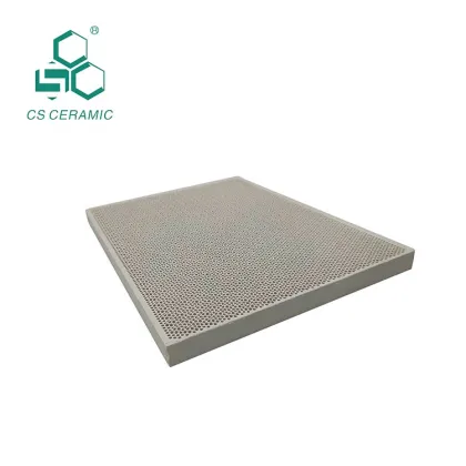 ceramic grater plate unglazed ceramic plate  infrared honeycomb ceramic plate