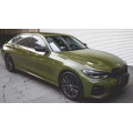 Multiapplication Crystal Glossy Battle Green Car Vinyl Wrap