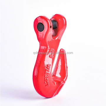 G80 High-Quality Rigging Drop Forged Alloy Steel Chain Shortening Lifting Clevis Grab Hook with Wing