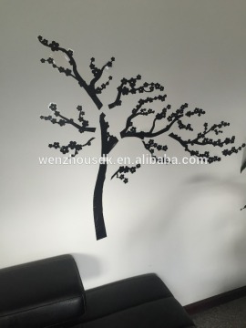 Removable PVC living room children's room decorative tree girl DIY wall sticker kids