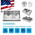 Stainless Steel Outdoor Apron Front Farmhouse Style Sink