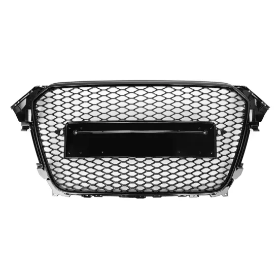 Brilliant Quality A4 B8.5 Black RS4 Honeycomb Grills for Audi B8.5 A4 S4 2012-2015