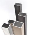 Perfil de tubo cuadrado de aluminio