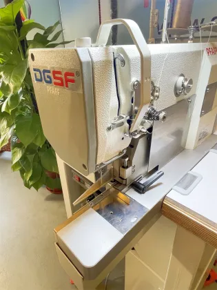 Automatic Belt Buckle Stitching Sewing Machine for Leather Belt with PFAFF Head DS-2008-Y