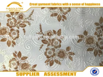 95% polyester 5% spandex KS Velvet KNITTED Velvet dyed With Emboss