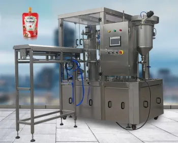 Automated Packaging Machines for Sauce, Juice, Milk, and Chili Paste in Premade Pouches (Doypack Bags)