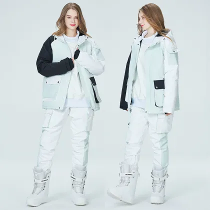 Yufan High Quality Multi-Color Down Jacket Ski Wear Snow Suit