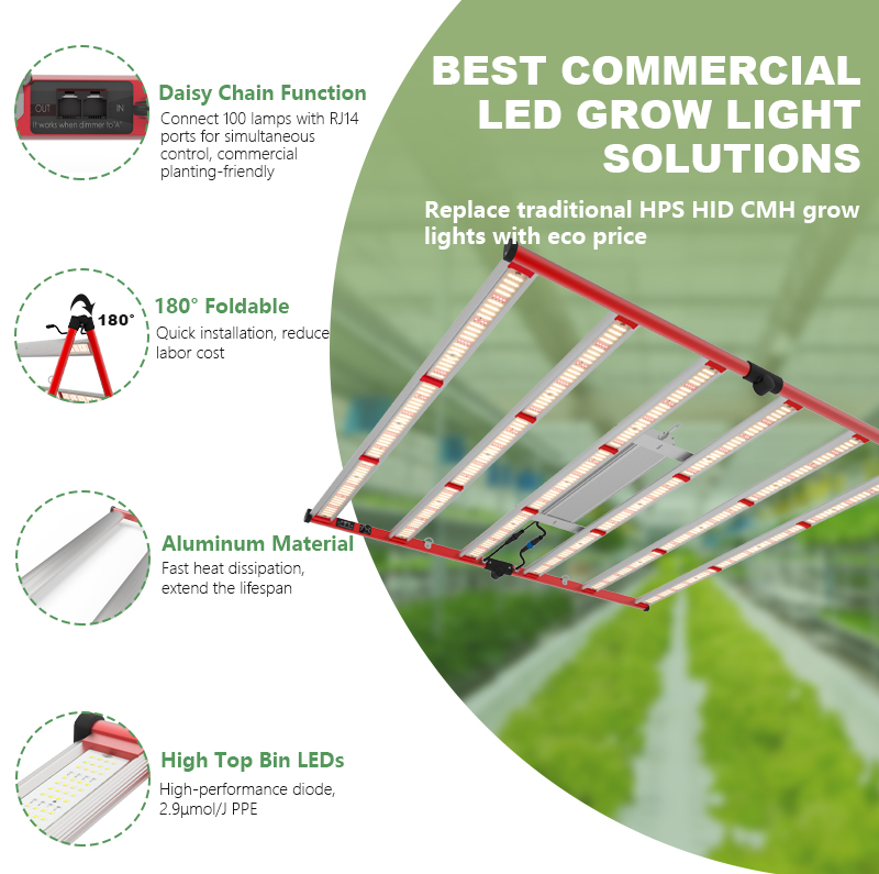 3k 6k 740 led grow bar