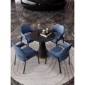 Мебель для гостиной Новый дизайн 2 Set Iron Wire Coffee Lafe Современный округлый мраморный журнальный столик
