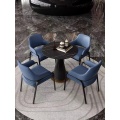 Living Room Furniture New Design 2 Set Iron Wire Side Coffee Table Modern Round Marble Coffee Table