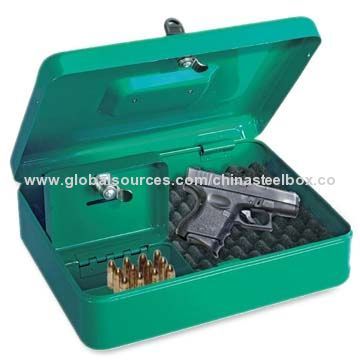 Pistol Box, Made of Steel Plate, Various Colors are Available