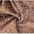 Tissu d'ameublement Chenille de durabilité pour la décoration de la maison