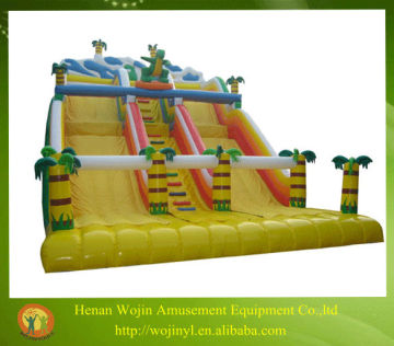 Giant slide inflatable double slide