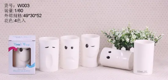 Funny Expression Mug without Handle