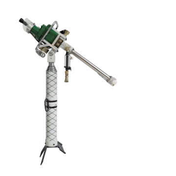 Pneumatic outrigger vibratory drill