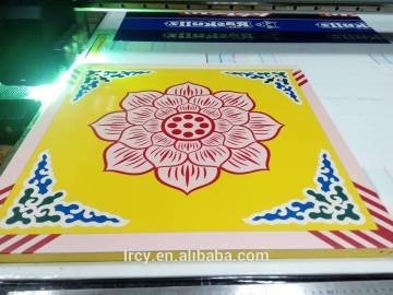 Large format digital wood printing machine printing on wood
