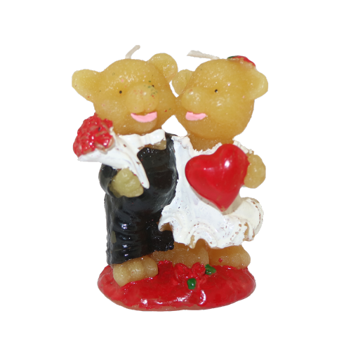 Lovely Animal Candle Bear Shaped Paraffin Candles