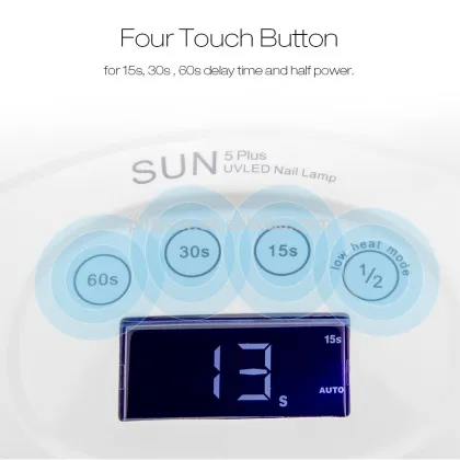 Newest led lamp sally beauty supply electric finger uv lamp nail dryer