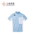 Jersey de cuello redondo de algodón suave