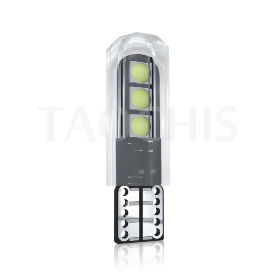 TAOCHIS T10 3030 6 Chips LED Rear Turn Signal Light Bulb - White