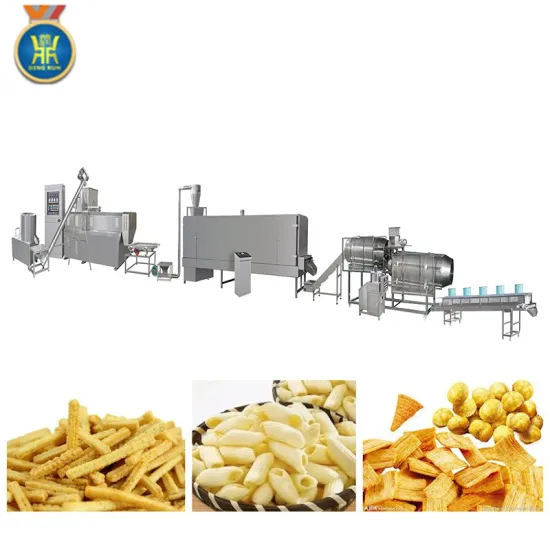 Hot Sale Bigger Capacity Puff Corn Extruded Snack Food Making Machine