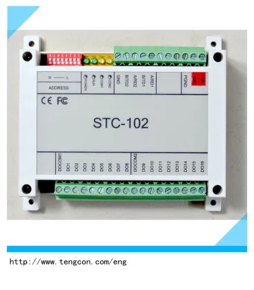 Industrial Modbus I/O Module (RTU) STC-102 High Quality Rs232/485 I/O module