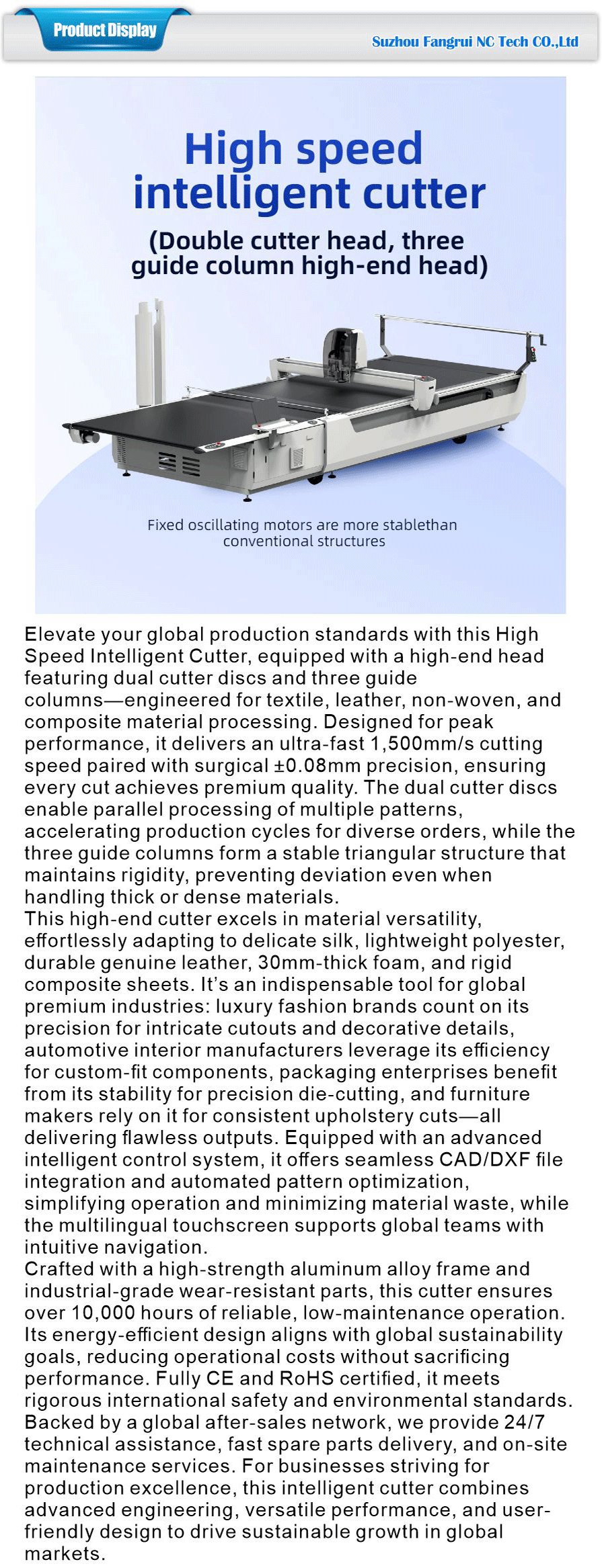High-speed Cutting Machine -xiangqing1-FR023