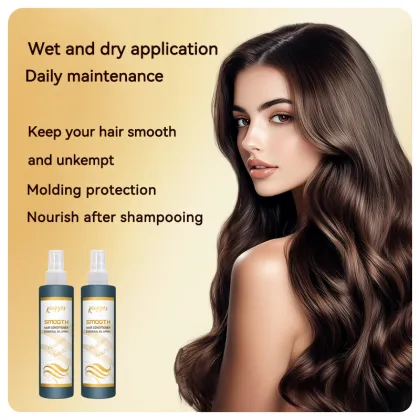 KINGYES Vegan Hair Softener Spray - Repair Dry Hair with Irresistible Fragrance