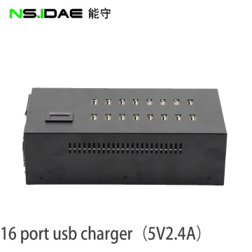 USB 16-poorts oplaadstation