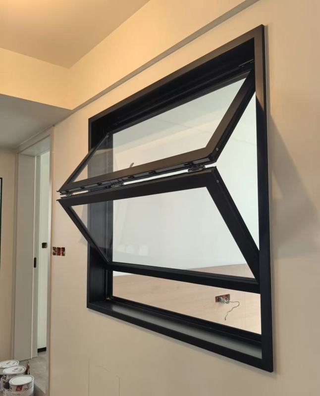 Space-Saving Folding Window for Smart Homes