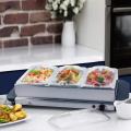 3 buffet warmer server professionale caloroso alimentare professionale