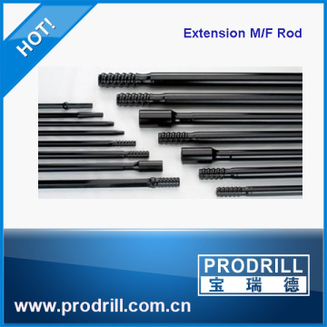 Rock drilling extension steel gold mining