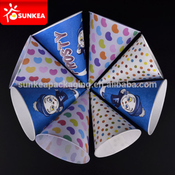 Custom logo printed disposable cone paper cup                        
                                                Quality Choice