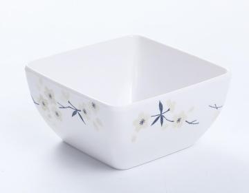 unbreakable melamine square serving bowl