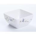 unbreakable melamine square serving bowl