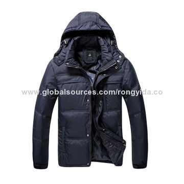 Men's Down/Outdoor/Winter Jacket, OEM/ODM Orders Accepted