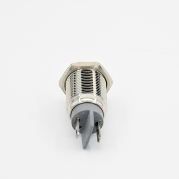 16mm μεταλλικό φως IP67 αδιάβροχο κουμπί 24V LED