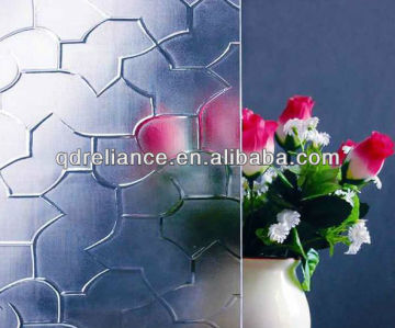 5mm clear karatachi pattern glass