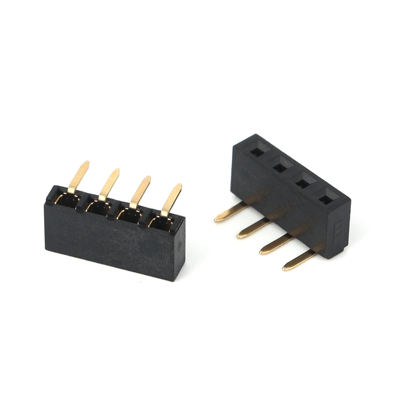 2.54mm Single Row H5.0U 90 degrees