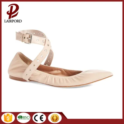 lovely flat loafers shoes leather one strap