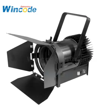 Linear DMX Dimming Flicker Free 100W LED Fresnel Spotlight For TV Studio